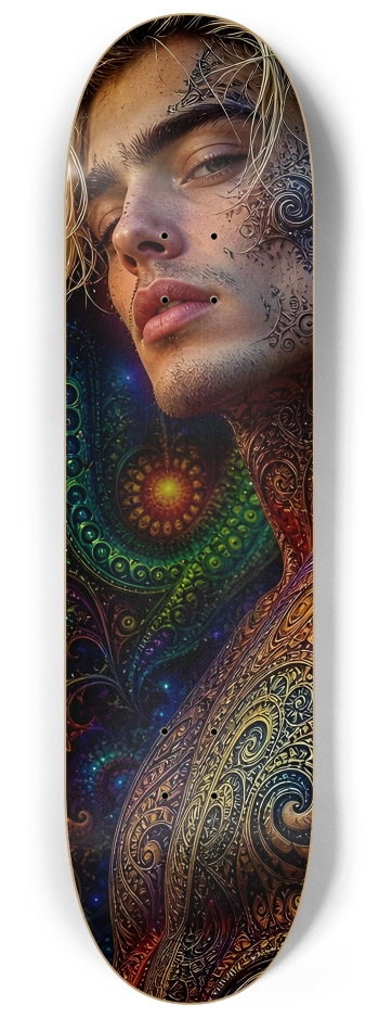 Psychedelic Fractal Bleach Blonde Elf #24 #2