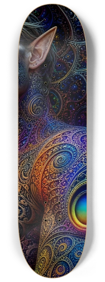 Psychedelic Fractal Bleach Blonde Elf #24 #3