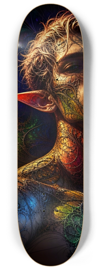 Psychedelic Fractal Bleach Blonde Elf #22 #2