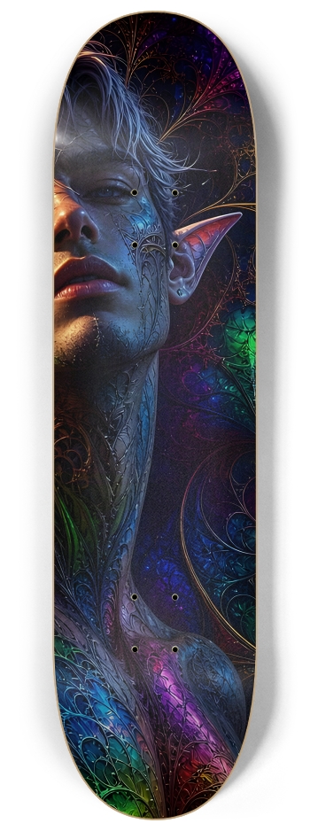 Psychedelic Fractal Bleach Blonde Elf #22 #3