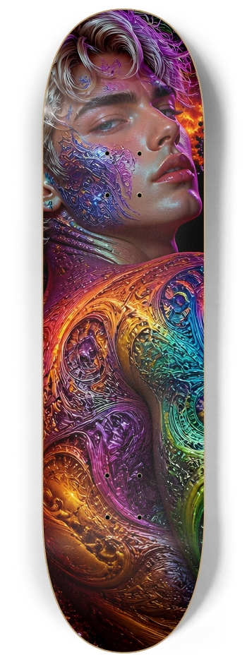 Psychedelic Fractal Bleach Blonde Elf #17 #2