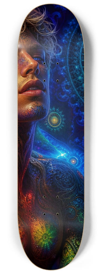 Psychedelic Fractal Bleach Blonde Elf #19 #3