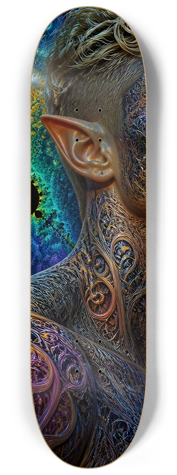 Psychedelic Fractal Bleach Blonde Elf #20 #2