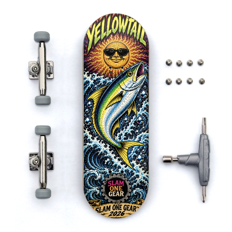 Yellowtail SLAM ONE GEAR Custom Fingerboard