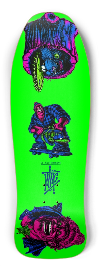 Lumberjack & Beaver blacklit