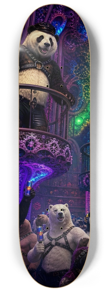 Psychedelic Fractal Leather Bears #12 #1