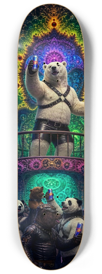 Psychedelic Fractal Leather Bears #12 #2