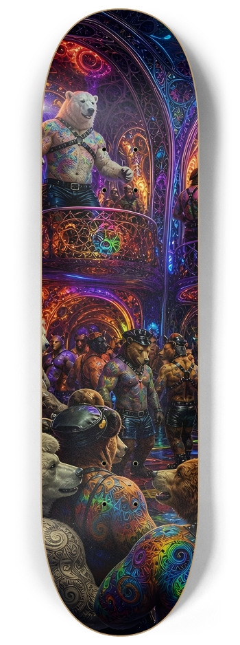Psychedelic Fractal Leather Bears #17 #1