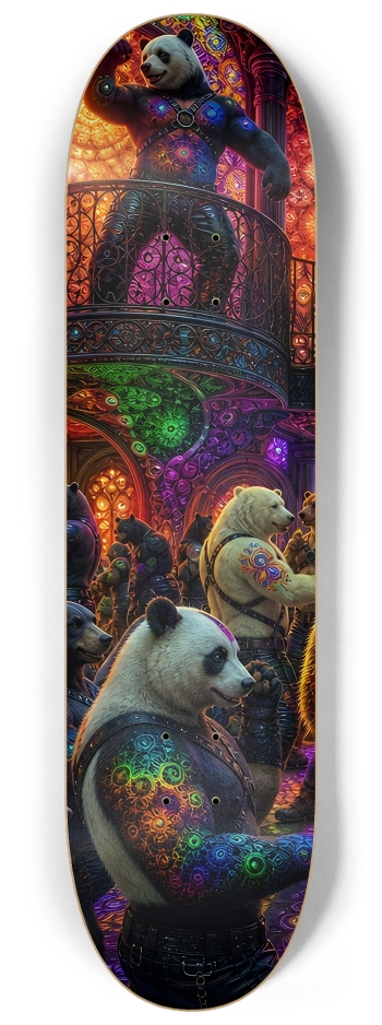 Psychedelic Fractal Leather Bears #27 #1