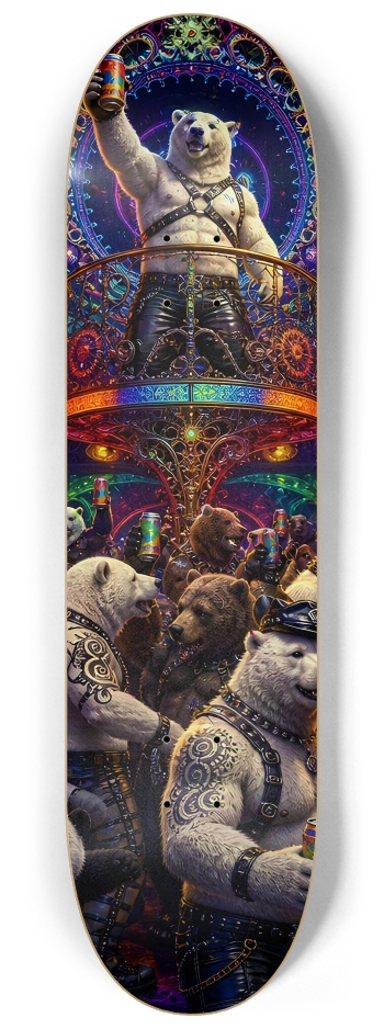 Psychedelic Fractal Leather Bears #34 #2