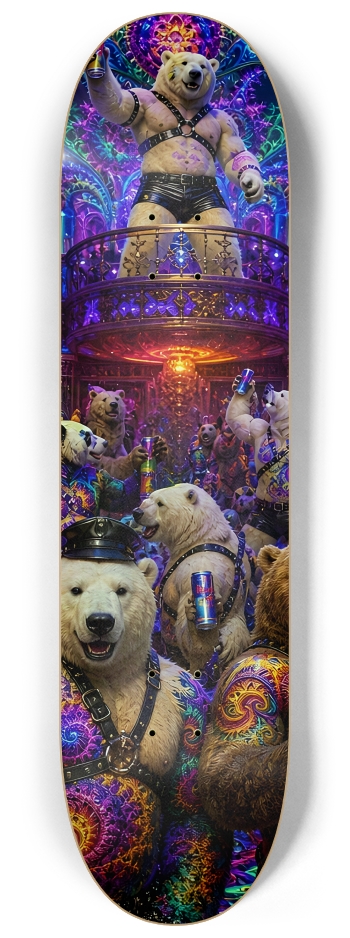 Psychedelic Fractal Leather Bears #9 #2