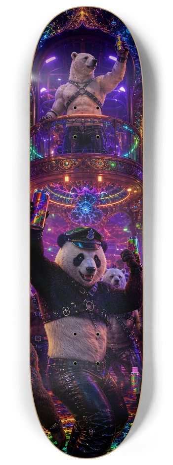 Psychedelic Fractal Leather Bears #11 #2