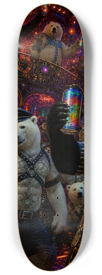 Psychedelic Fractal Leather Bears #16 #1