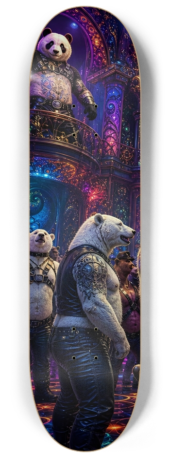 Psychedelic Fractal Leather Bears #25 #1