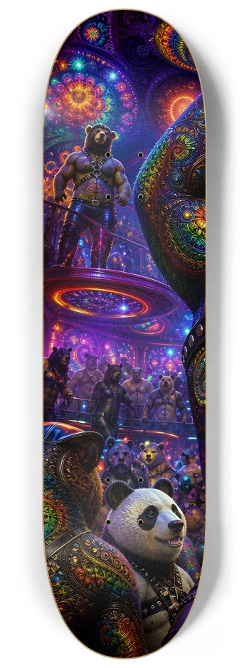 Psychedelic Fractal Leather Bears #13 #1