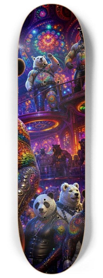 Psychedelic Fractal Leather Bears #13 #3
