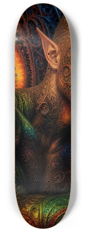Psychedelic Fractal Bleach Blonde Elf #28 #2