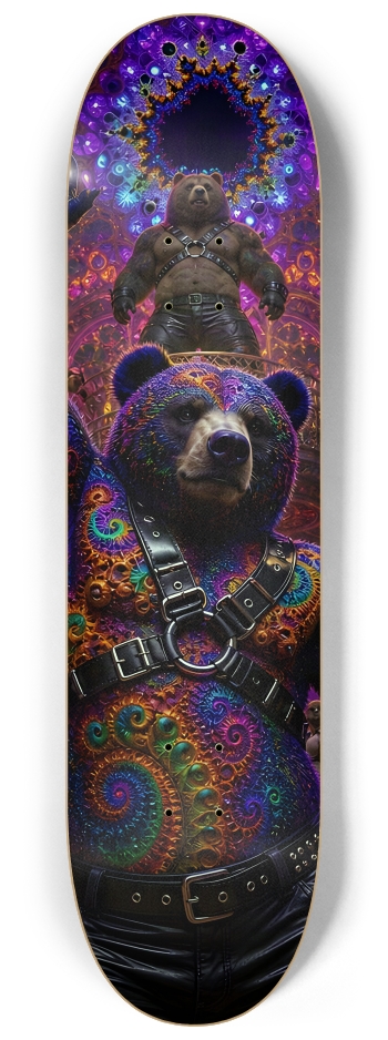 Psychedelic Fractal Leather Bears #18 #2