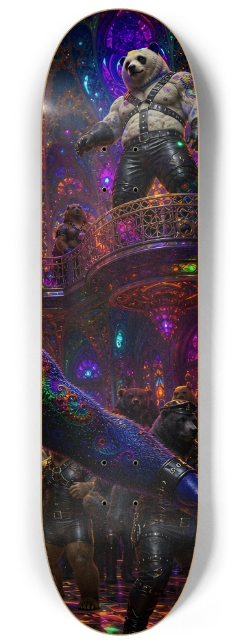 Psychedelic Fractal Leather Bears #18 #3