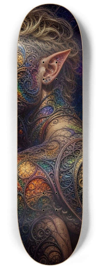 Psychedelic Fractal Bleach Blonde Elf #26 #2