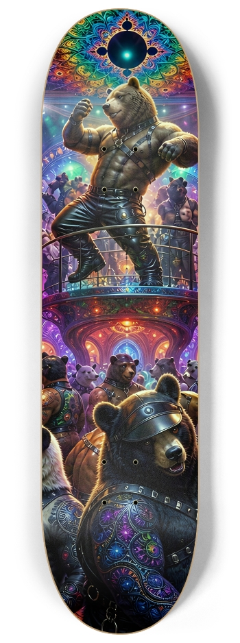 Psychedelic Fractal Leather Bears #20 #2