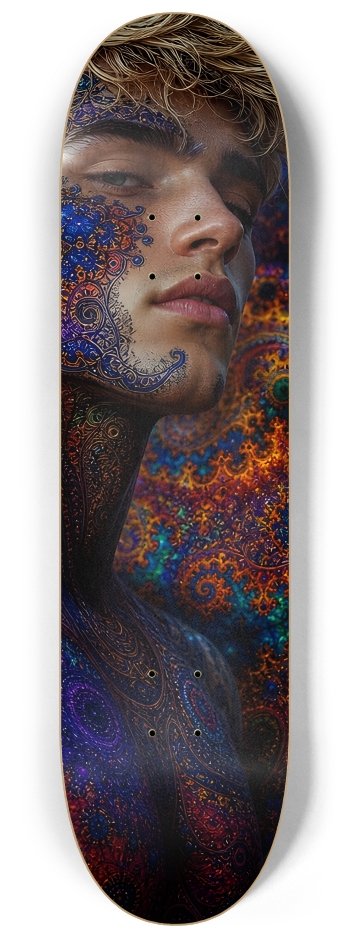 Psychedelic Fractal Blonde Elf #37 #3