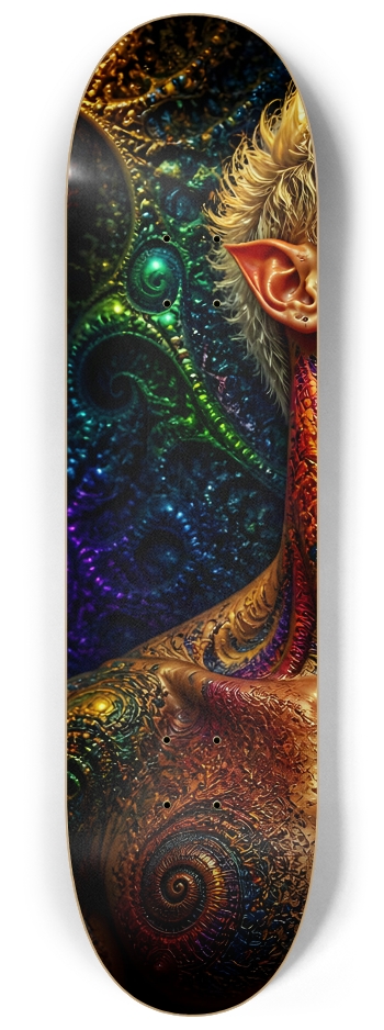 Psychedelic Fractal Bleach Blonde Elf #25 #1