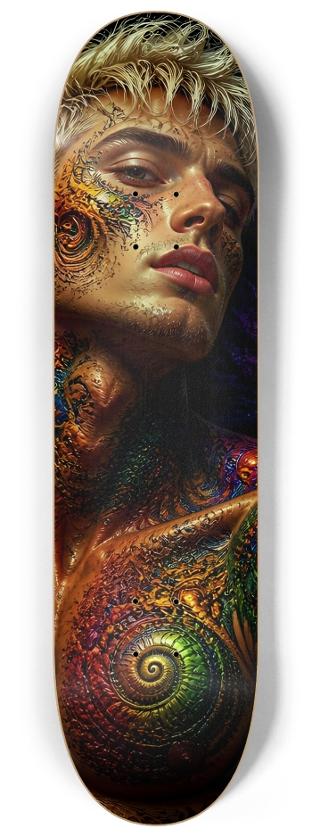Psychedelic Fractal Bleach Blonde Elf #25 #2