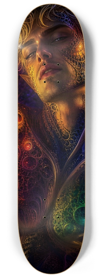 Psychedelic Fractal Bleach Blonde Elf #33 #2