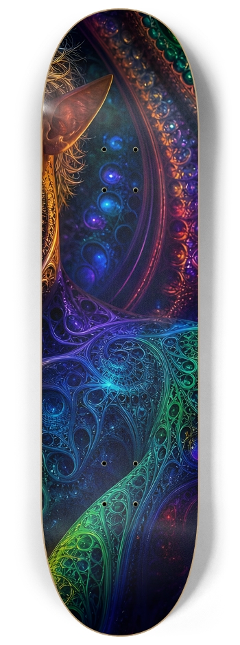 Psychedelic Fractal Bleach Blonde Elf #33 #3