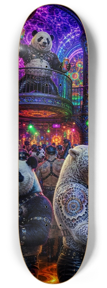 Psychedelic Fractal Leather Bears #5 #1
