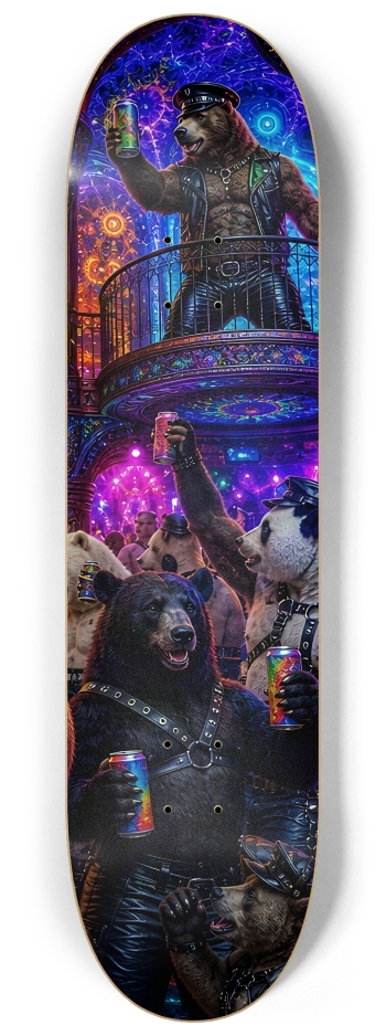 Psychedelic Fractal Leather Bears #5 #3