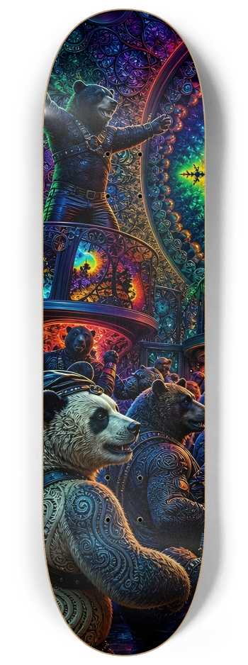 Psychedelic Fractal Leather Bears #29 #1