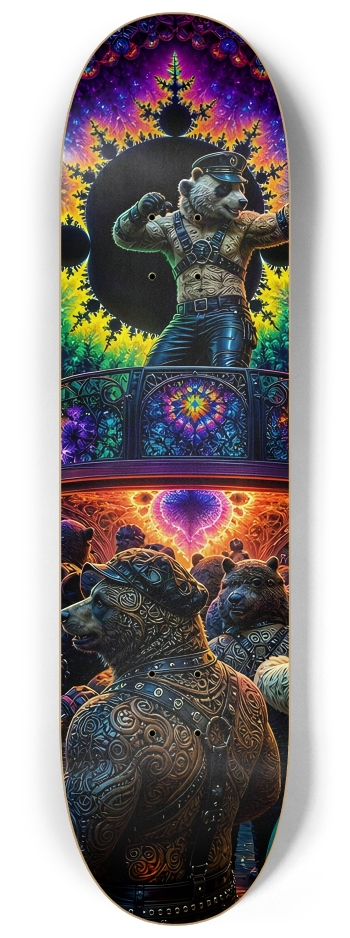 Psychedelic Fractal Leather Bears #29 #2
