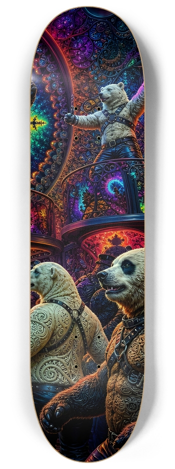 Psychedelic Fractal Leather Bears #29 #3