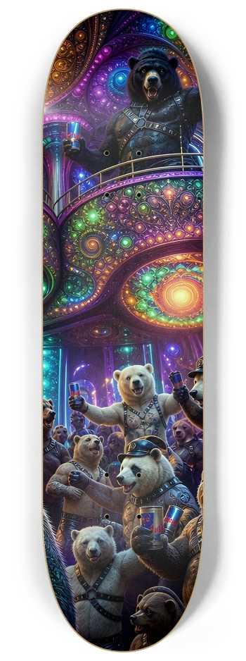 Psychedelic Fractal Leather Bears #23 #3