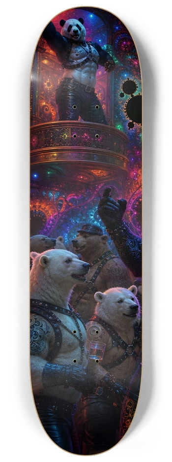 Psychedelic Fractal Leather Bears #32 #1