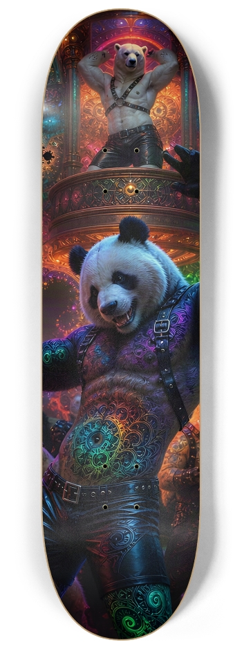 Psychedelic Fractal Leather Bears #32 #2