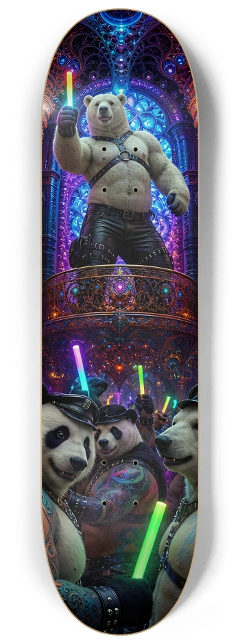 Psychedelic Fractal Leather Bears #19 #2