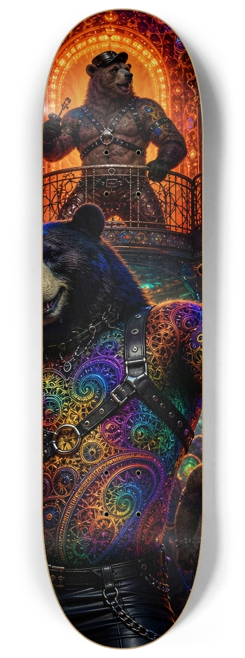 Psychedelic Fractal Leather Bears #24 #2