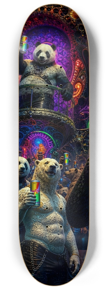 Psychedelic Fractal Leather Bears #26 #1