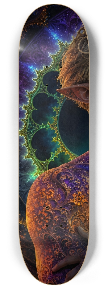 Psychedelic Fractal Blonde Elf #36 #1