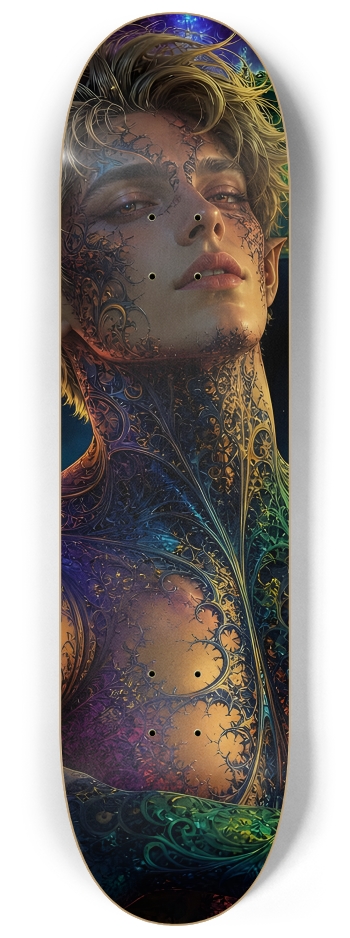 Psychedelic Fractal Blonde Elf #36 #2