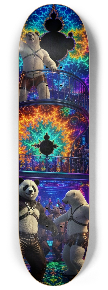 Psychedelic Fractal Leather Bears #4 #2