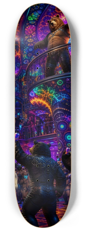 Psychedelic Fractal Leather Bears #4 #3