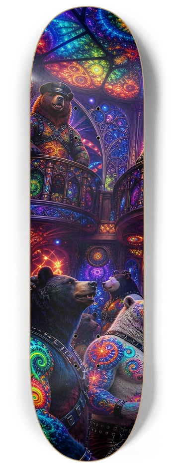 Psychedelic Fractal Leather Bears #28 #1