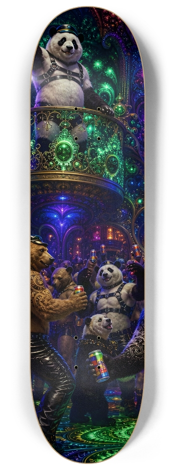 Psychedelic Fractal Leather Bears #2 #1