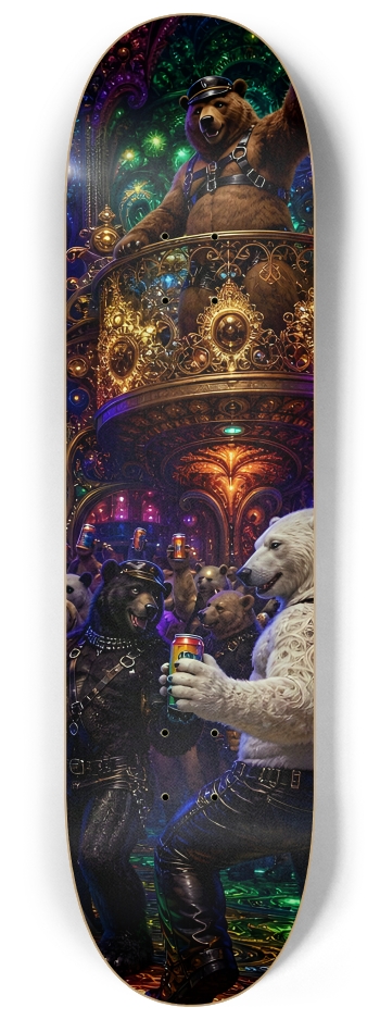 Psychedelic Fractal Leather Bears #2 #3