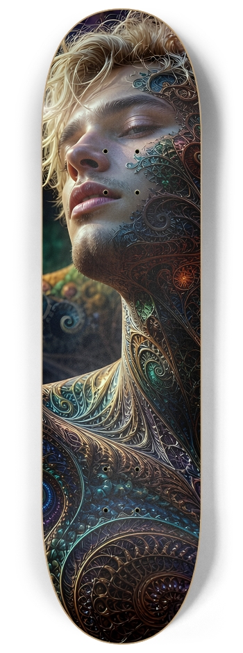 Psychedelic Fractal Blonde Elf #35 #2