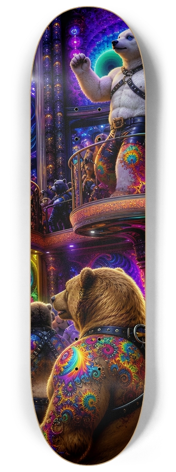 Psychedelic Fractal Leather Bears #14 #3